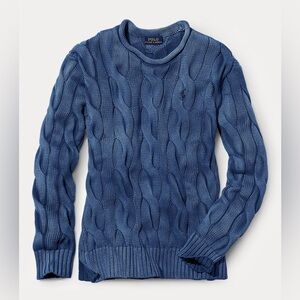 Polo by Ralph Lauren Men's Blue Crewneck Sweater